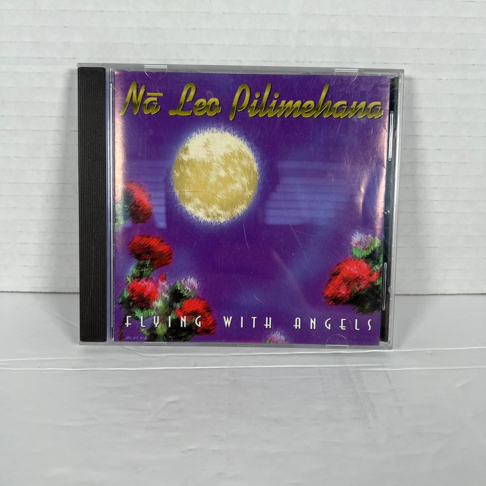 Na Leo Pilimehana Flying With Angels CD 1995 Hawaiian World Music NLPCD3001
